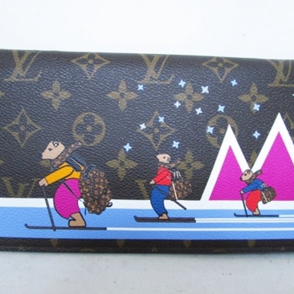 100% AUTHENTIC LOUIS VUITTON LTD EDITION ANIMATION POCHETTE WEEKEND CLUTCH - Picture 4 of 15
